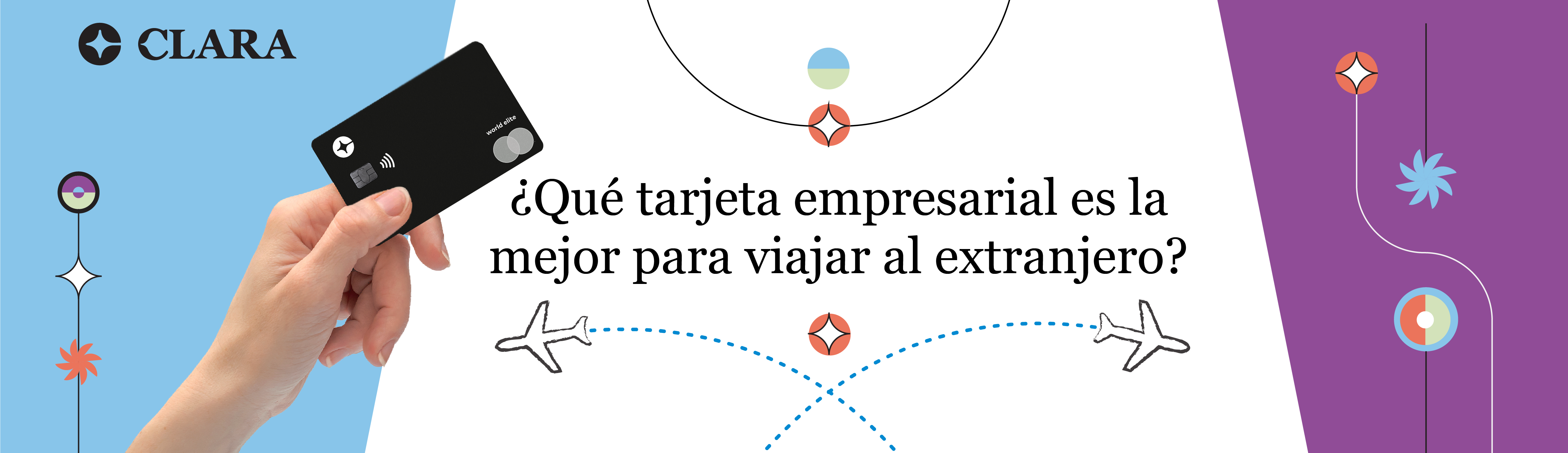 ¿Qué tarjeta empresarial es la mejor para viajar al extranjero?