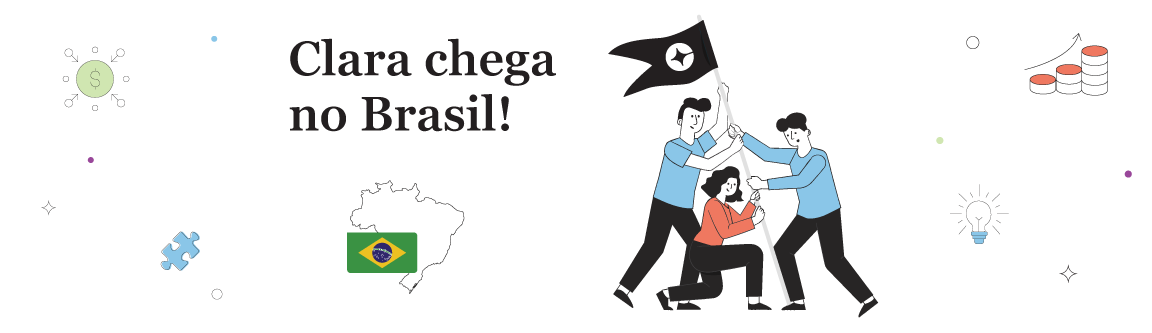 Clara chega no Brasil!