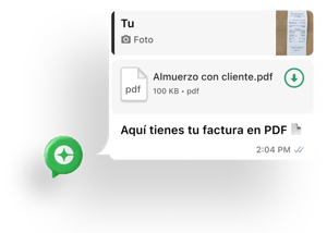 Factura via Whatsapp