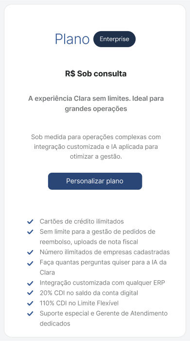 Clara Enterprise Brazil