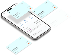 cartões virtuais para anúncios digitais