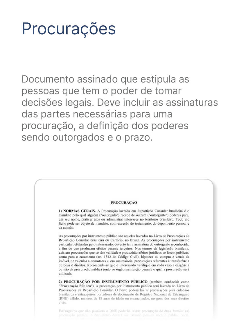 Procurações