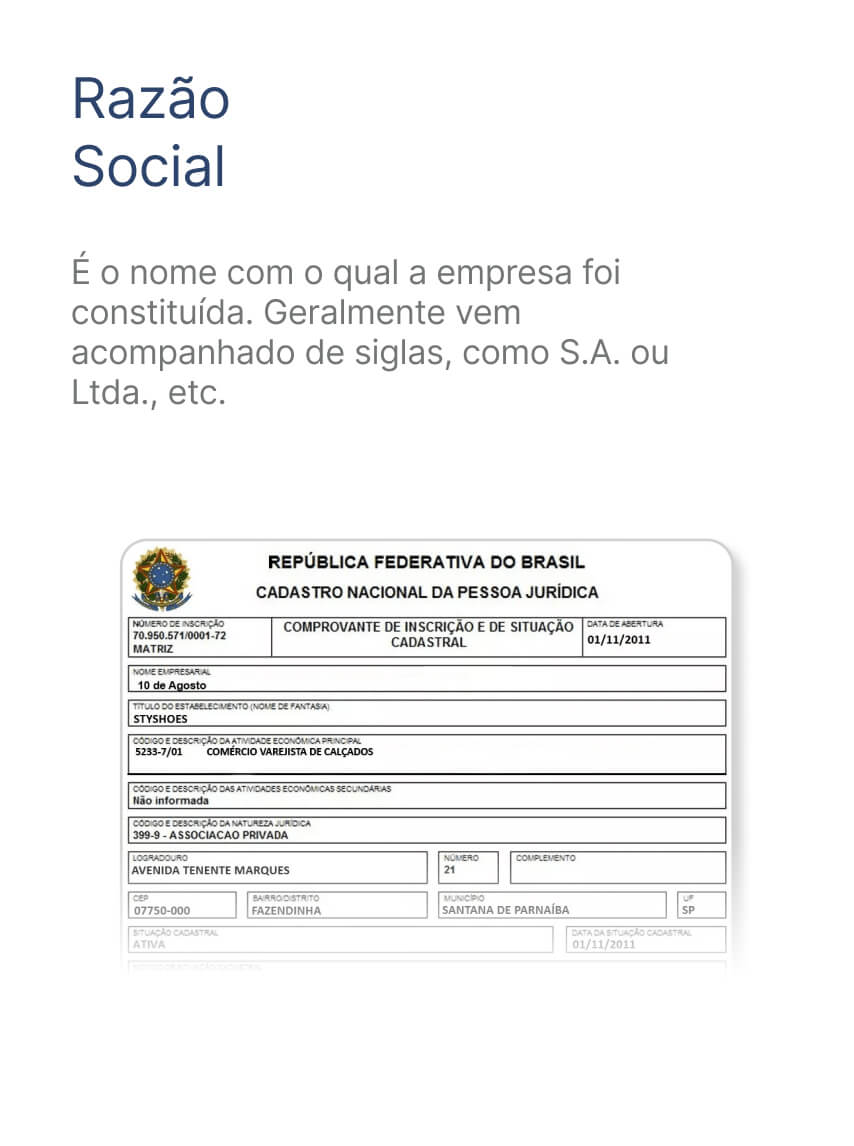 Razão Social