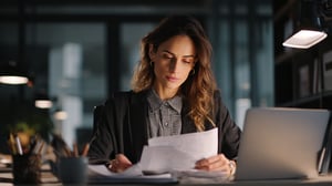 mujer viendo guía de como tener spei financiado