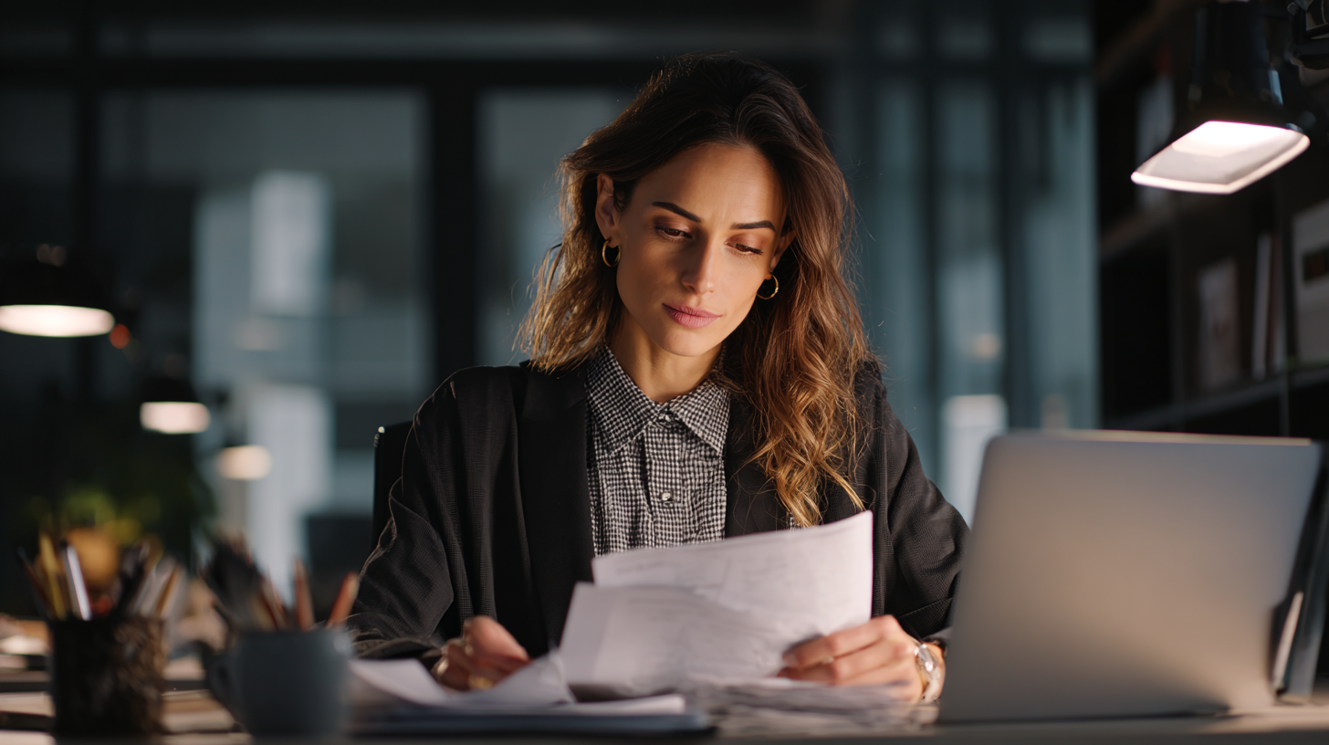 mujer viendo guía de como tener spei financiado